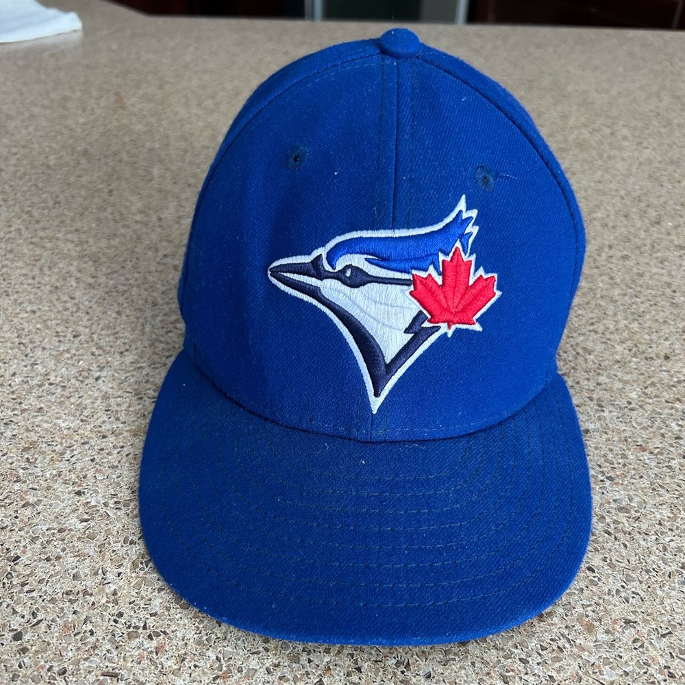 Blue Jays New Era 59FIFTY Fitted Hat Red 7 1/4 - 2015 Postseason lmt edition